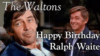 The Waltons - Happy Birthday Ralph Waite - behind the scenes with Judy Norton