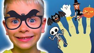 Halloween Finger Family | Halloween Songs for Kids | Dima Family Show