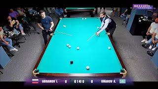 Armada Cup 2023. Abramov (RUS) - Omarov (KAZ), semi-final. Billiards, Moscow pyramid.