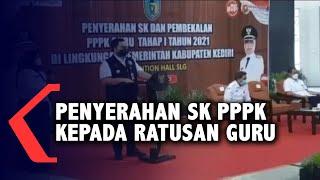 Bupati Kediri Serahkan Ratusan SK PPPK Guru