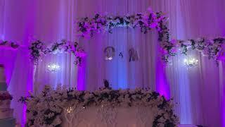 Wedding stage Hyatt Regency Dushanbe