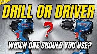 Combi Drill or Impact Driver: Which one do you need?