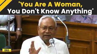 CM Nitish Kumar's Shocking Statement To RJD MLA Rekha Devi In Bihar Assembly | Video