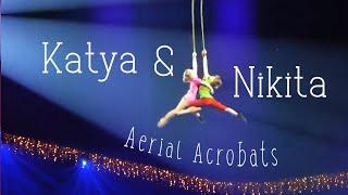 Katya and Nikita - A Touch of Gold - Aerial Acrobats