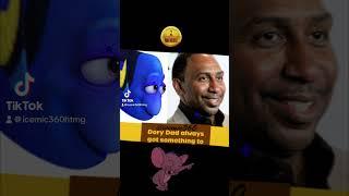 Dory daddy talk to much  #stephenasmith #nbafinals @marlonwayans #honorthat #game5