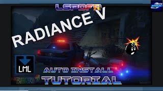 LSPDFR Tutorial How To Install Radiance V 1.8 Make Emergency Lights Brighter: LML Automatic Install