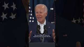 'It's sick, it's sick' - Biden condemns Trump assassination attempt | DW News