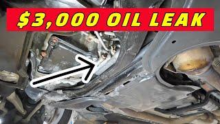 QUICK LUBE SHOP DESTROYS OIL PAN & REFUSES TO PAY FOR REPAIRS LEAVING THE OWNER WITH A $3,000 BILL!