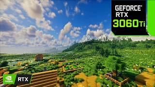 Minecraft Photon Shaders FPS Test | RTX 3060 Ti