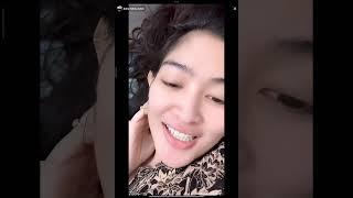 Aulia Fahma Lubis Hot Live bibir pink sexy belahan mulus montok empuk kenyal bikin pengen