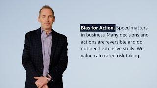 "Bias for Action" Leadership Principle Explained by Amazon CEO Andy Jassy