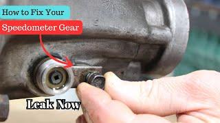 How to Fix Your Speedometer Gear Leak Now