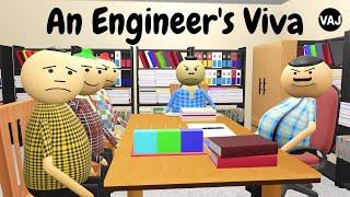 An Engineer's Viva | Tinku Tabela | Final Project | Vick Animated Jokes | VAJ