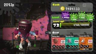 Splatoon 2 - Turf War - Reaching Level 72