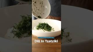 Dill in tzatziki?