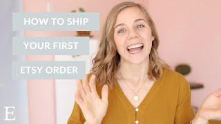 How to Ship Your First Etsy Order | Etsy Shipping Tips