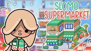 NEW! Slomo Supermarket Full Design [supermarket design] Toca Life World