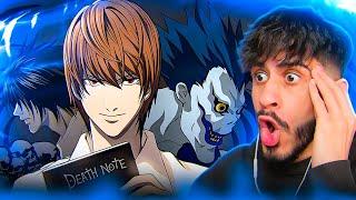 MY FIRST TIME WATCHING DEATH NOTE! | Death Note Reaction