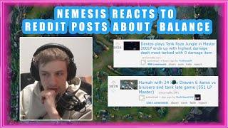 Nemesis Reacts to REDDIT Threads About BALANCE 