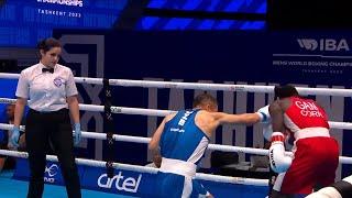 R32 (60KG) CORR MARRY (GAM) vs TURSUNOV MUJIBILLO (UZB) | IBA Men's World Boxing Championships 2023