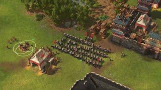 Stronghold Warlords - 4P FFA BIGGEST CAVALRY ARMY | Multiplayer Gameplay