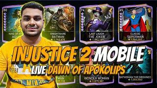 Live Solo Raids | Dawn Of Apokolips | Arena / Champions Arena | Injustice 2 Mobile