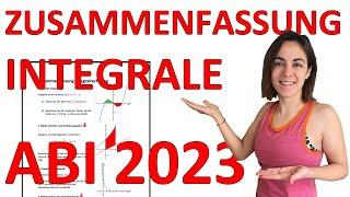  ABITUR 2025 | ZUSAMMENFASSUNG | Komplette Mathe Integralrechnung mit original Klausuraufgaben