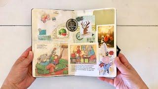 Artist journals with Sweden Mail ||  Journal with me