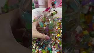 Resin bottles for diy crafts. #asmr #miniature #diycrafts #minibottles #satisfying