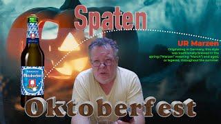 Spaten Oktoberfest Beer: A Toast to Fall   4K #beerreview