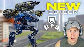 NEW Condor Robot Is Here... Hawk 2.0 - Flying Titan Destroyer - Gameplay | War Robots