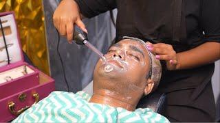 D-TAN FACE THERAPY FOR MENS  | RAINBOW BEAUTY AND TATTOO #barbershop#dtanfacial#ozantreatment