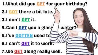 How to Use "GET" in English – One of the Most Common & Important Verbs!