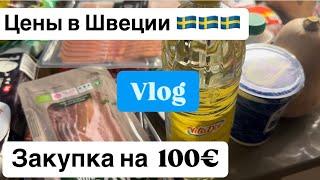 ВЛОГ ИЗ ШВЕЦИИ  ЗАКУПКА ПРОДУКТОВ /  ЦЕНЫ ОСЕНЬ 2024 #влог #vlog  #покупки #швеция #еда