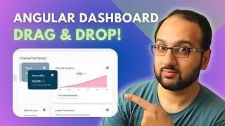 EASY Draggable Dashboard with Angular CDK DropList!