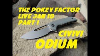 Civivi Odium Review - The Pokey Factor Live