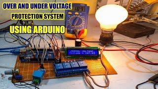 how to make over and under voltage protection system