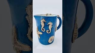 Jug with seahorses