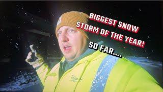 BIGGEST SNOW STORM OF THE YEAR!!! so far....