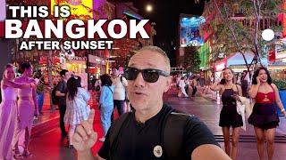 This Is BANGKOK Now | After Sunset & Night Time Action #livelovethailand