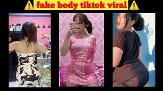 Kompilasi tiktok daster, gunung gede!! Anak kecil jangan nonton!!! #fakebody