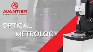 Optical Metrology at Avantier TriOptics MTF Test Stations