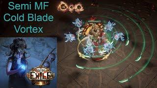 POE [3.20] Semi-Magic Find Cold Blade Vortex Showcase - High Budget Endgame Mapping