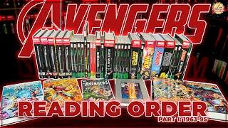 Avengers Reading Order Part One | Earth's Mightiest Heroes from 1963-1995!