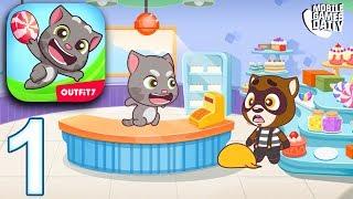 Talking Tom Candy Run - Levels 1-10 - Gameplay Part 1 (iOS Android)