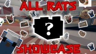 Roblox Cook Burgers / ALL RATS Showcase