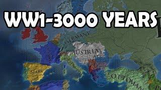 EU4: WW1-3000 Years Timelapse AI Only