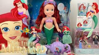 25 Mins 10 Disney The Little Mermaid Toy Collection Unboxing Review ASMR