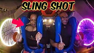 Sling Shot- Fun Game- Hot Theme Park..