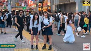 4K HDR Japan travel 2025 | Walk in Shibuya (渋谷) Tokyo Japan |  Relaxing Natural City ambience